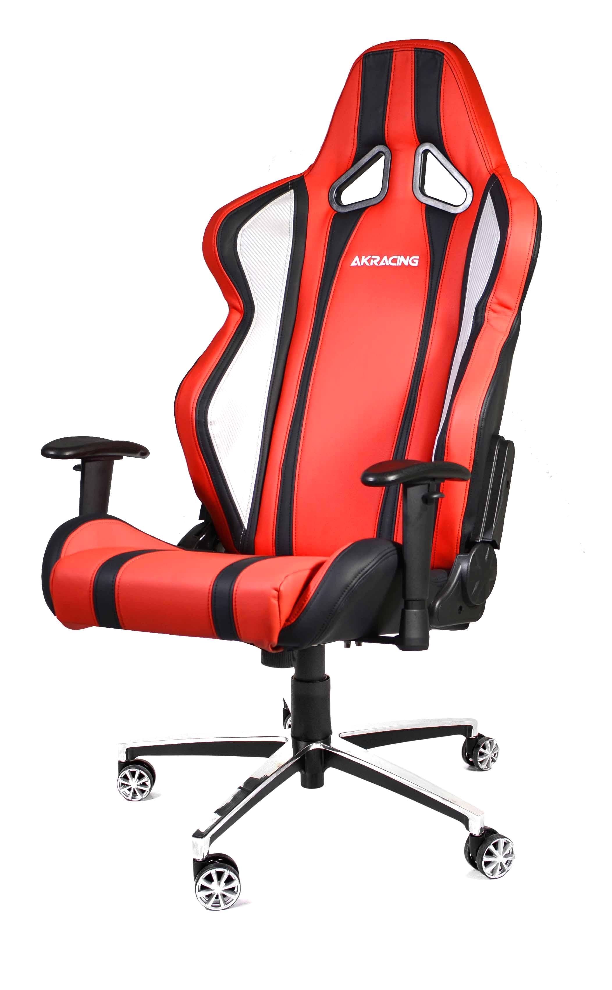 Racing Gaming Chair Cheap Akracing Inferno Gaming Chair Silver Red Wrgamers Akracing