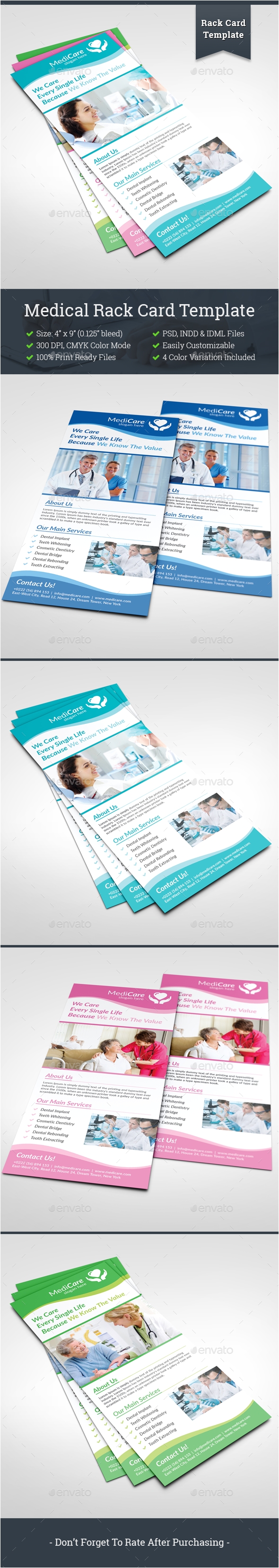 pin by stf design on medical rack card template pinterest card templates and medical