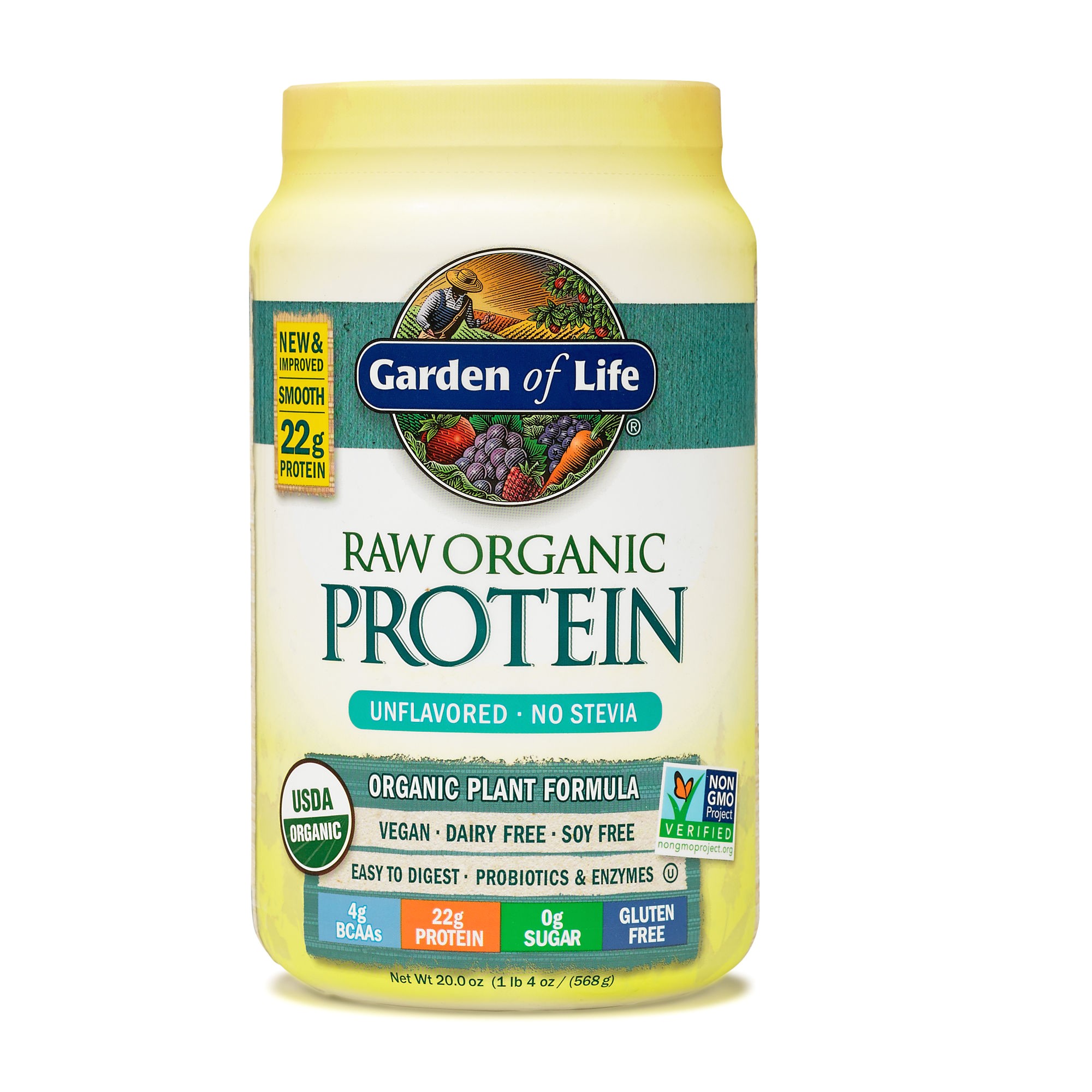 Raw Protein by Garden Of Life Garden Of Lifea Raw organic Protein Unflavored Gnc