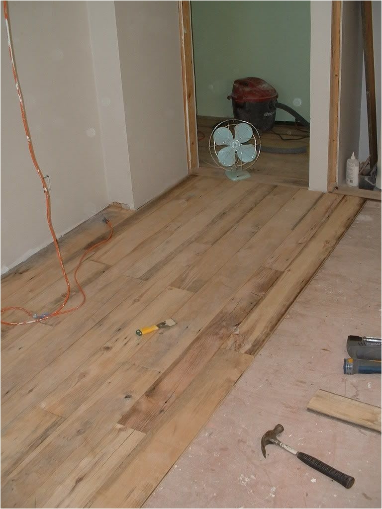 hi all we have been laying the wood flooring from the reclaimed barnwood it