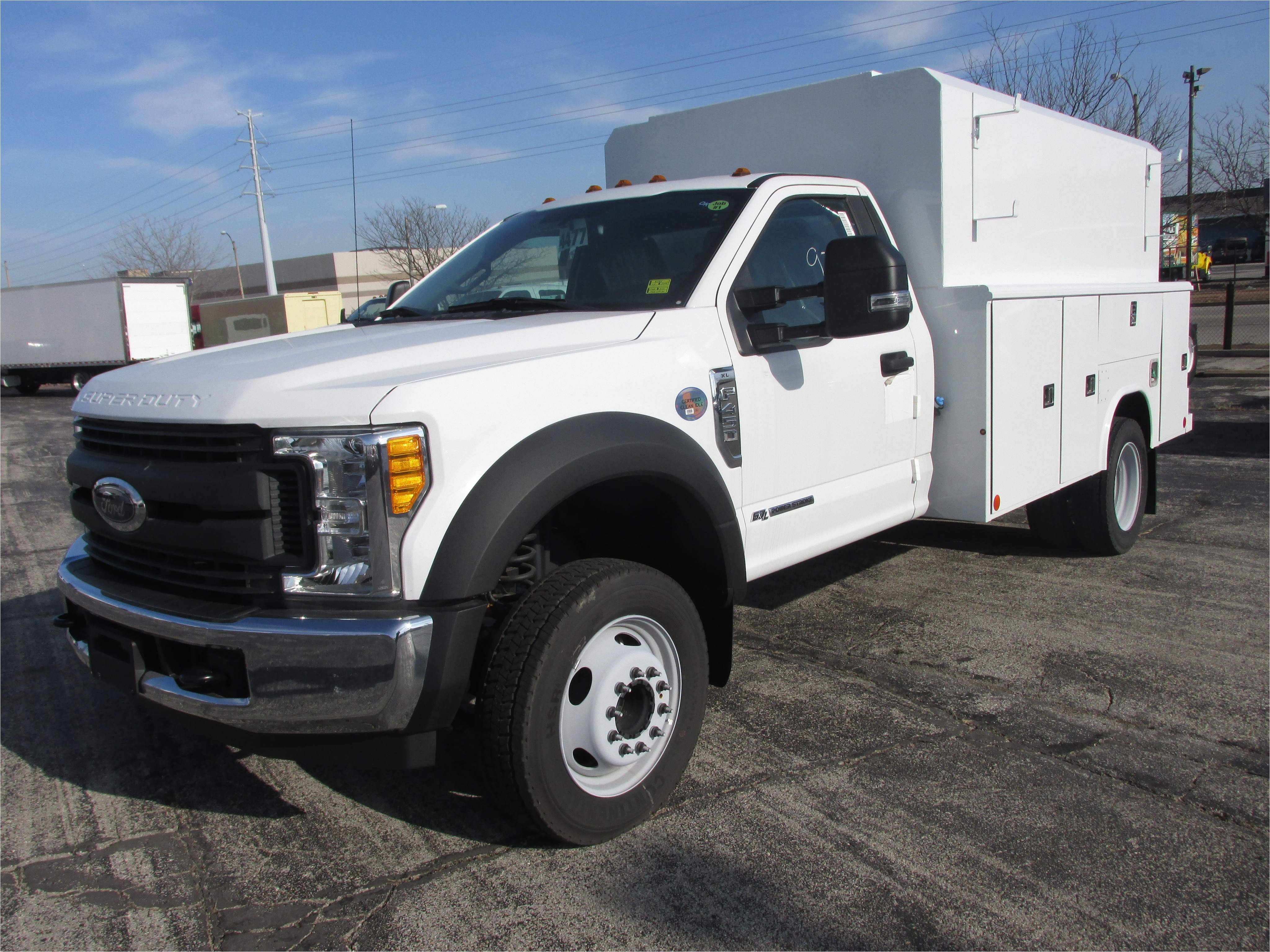 2017 f 450 regular cab drw 4x2 reading panel and tapered panel body service