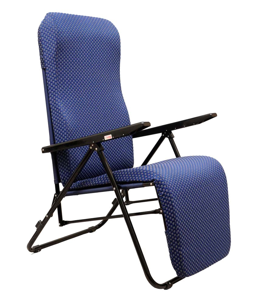 Reclining Makeup Chair Tulip Recliner Blue Buy Tulip Recliner Blue Online at Best Prices