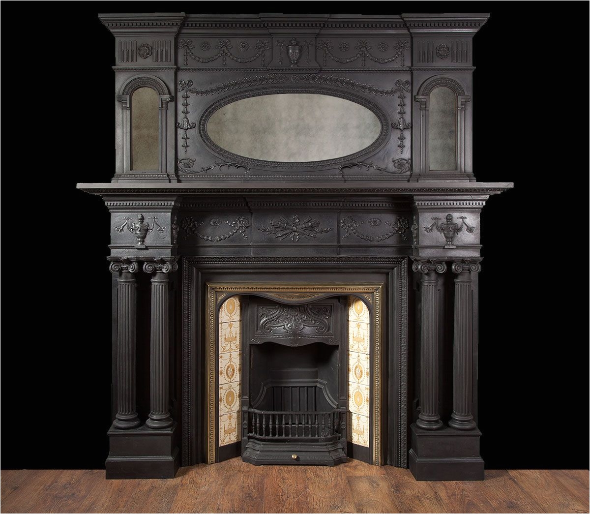 antique cast iron fireplace ci138 from ryan smith ltd specialists in antique fireplaces