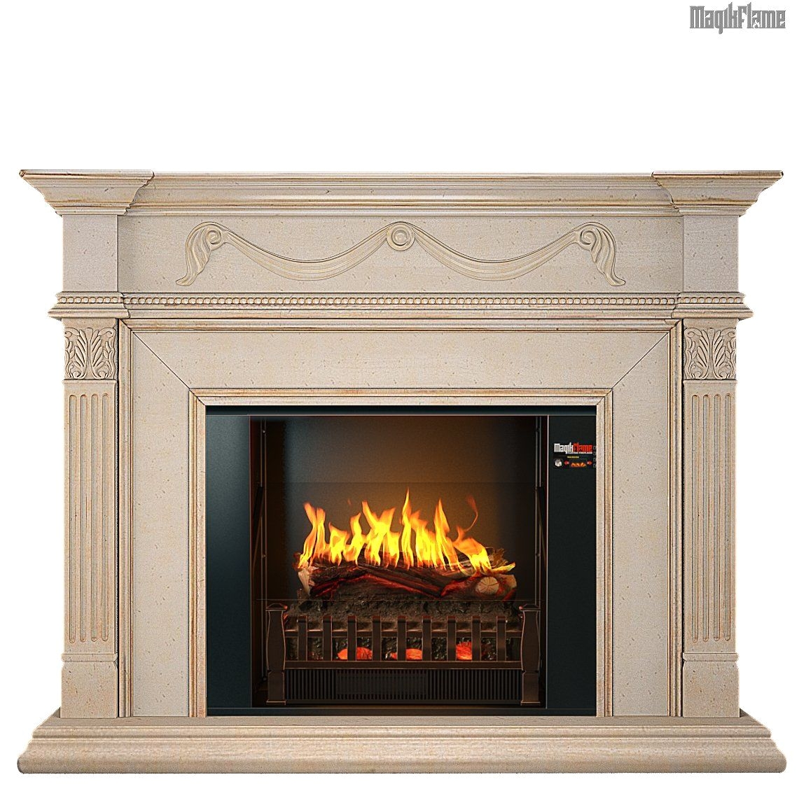 most realistic electric fireplace on amazon 21 flames sampled from real fires w sound