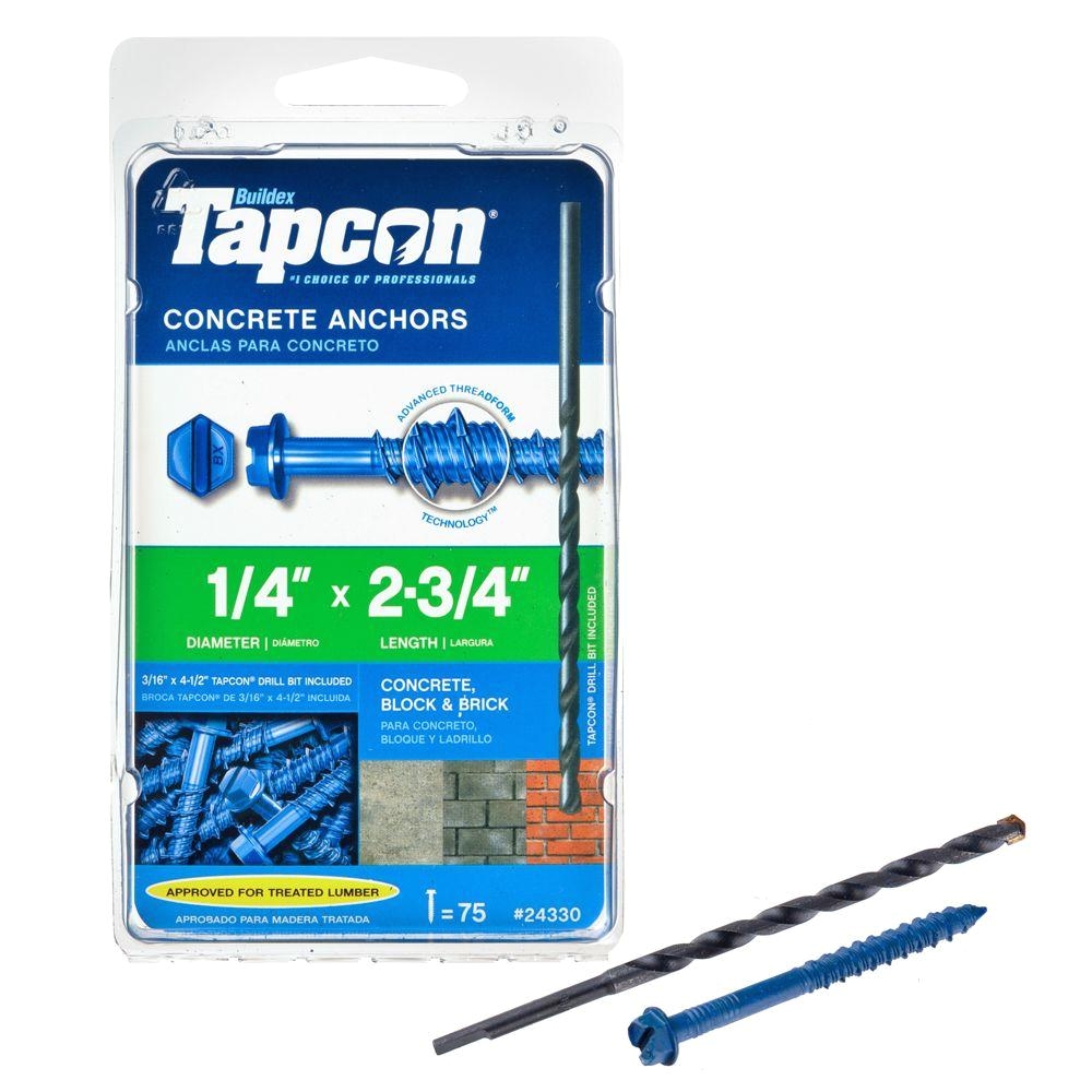 Removable Concrete Floor Anchors Anchors Fasteners the Home Depot