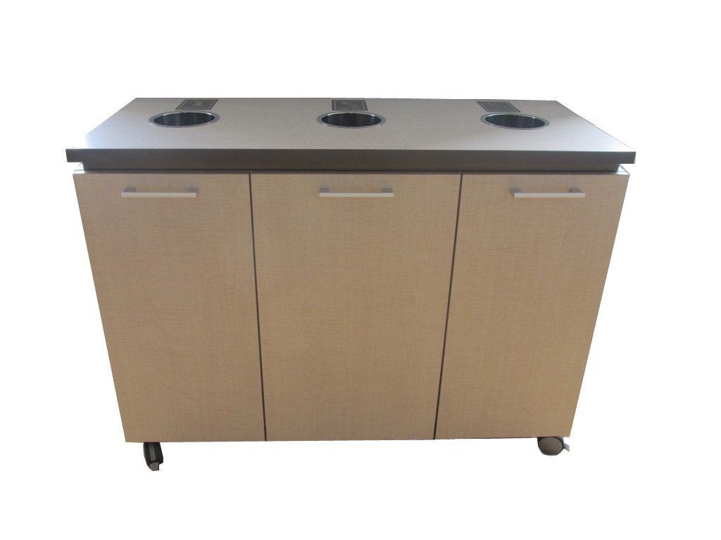 entourage recycling cabinet