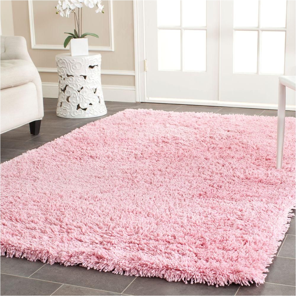 classic shag ultra pink 4 ft x 6 ft area rug