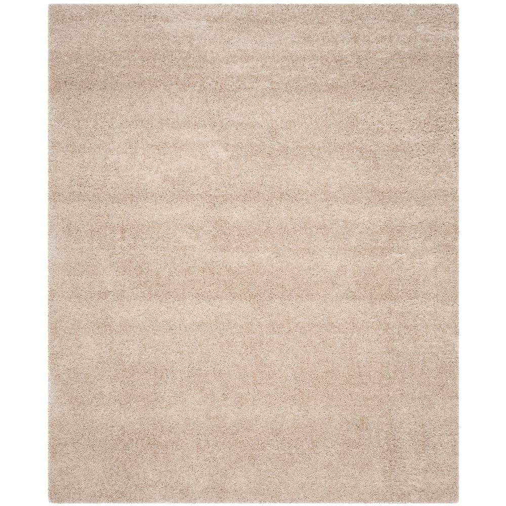 safavieh laguna shag sand 8 ft x 10 ft area rug