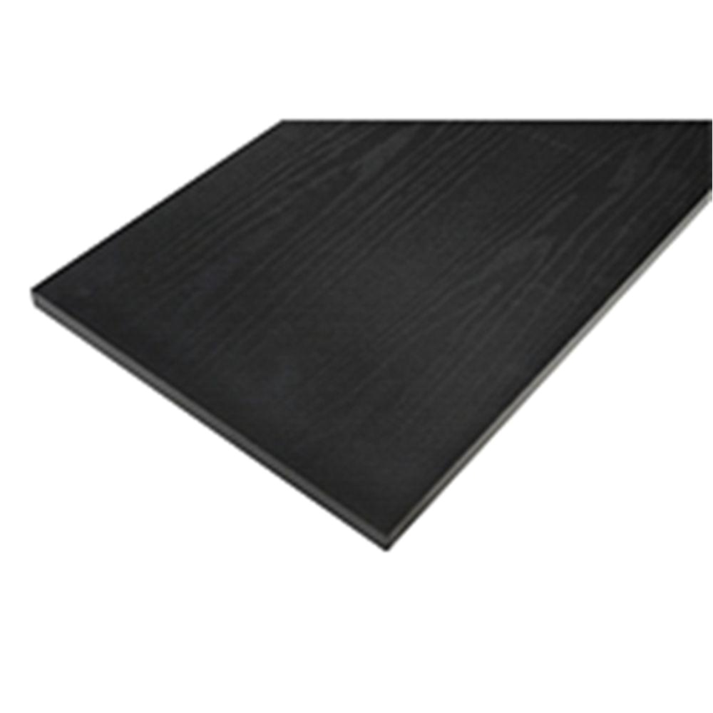 Rubbermaid Floor Mats Office Rubbermaid 8 In X 36 In Black Laminated Wood Shelf 4b2800bla the