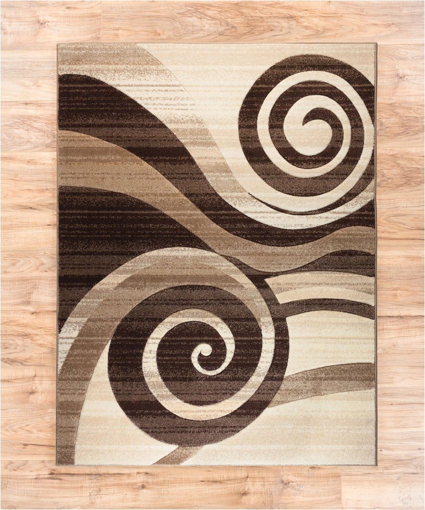 found it at wayfair ruby whirlwind brown area rug