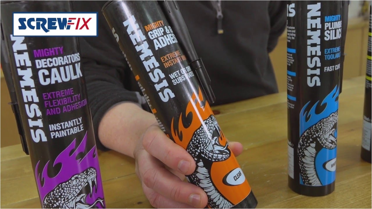 Screwfix Concrete Floor Sealant Screwfix Nemesis Mighty Adhesives and Sealents Youtube