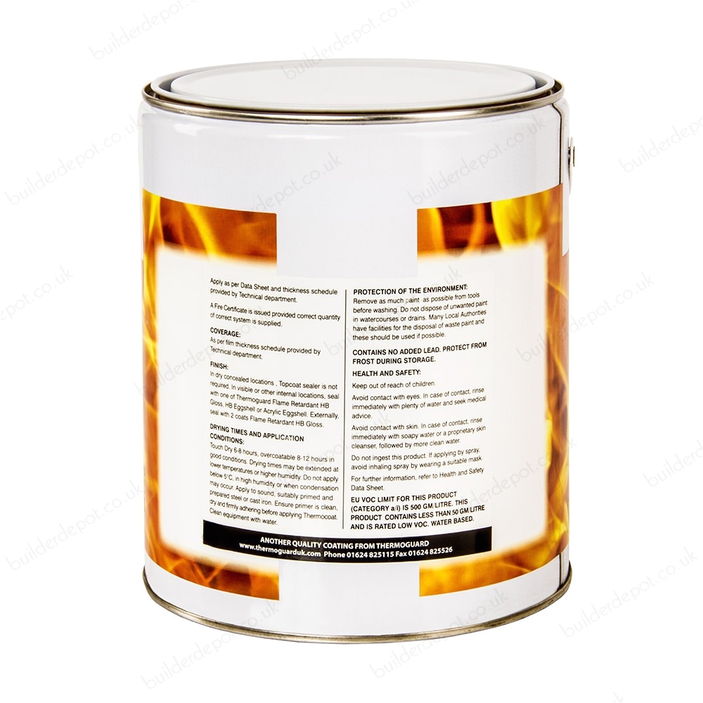 thermoguard 5kg thermocoat w steel intumescent paint 120 minutes by tw 5kg m 539 jpg