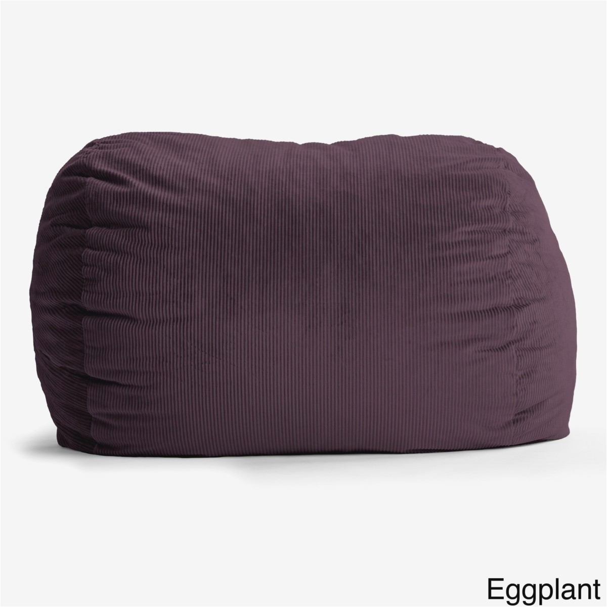 Sears Bean Bag Chair Pouf Chair Contemporary Big Joe Fufsack Wide Wale Corduroy 7 Foot