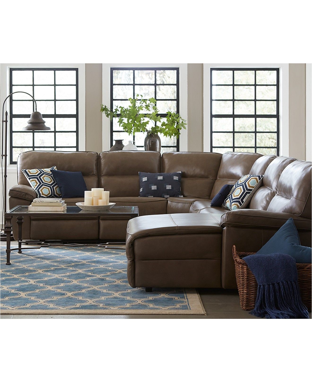 kory power motion chaise sectional collection furniture macy s