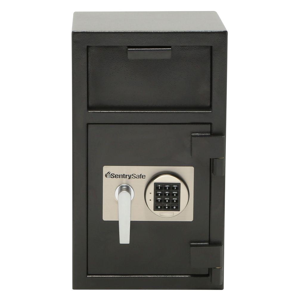 sentrysafe 1 3 cu ft depository safe electronic lock drop slot safe