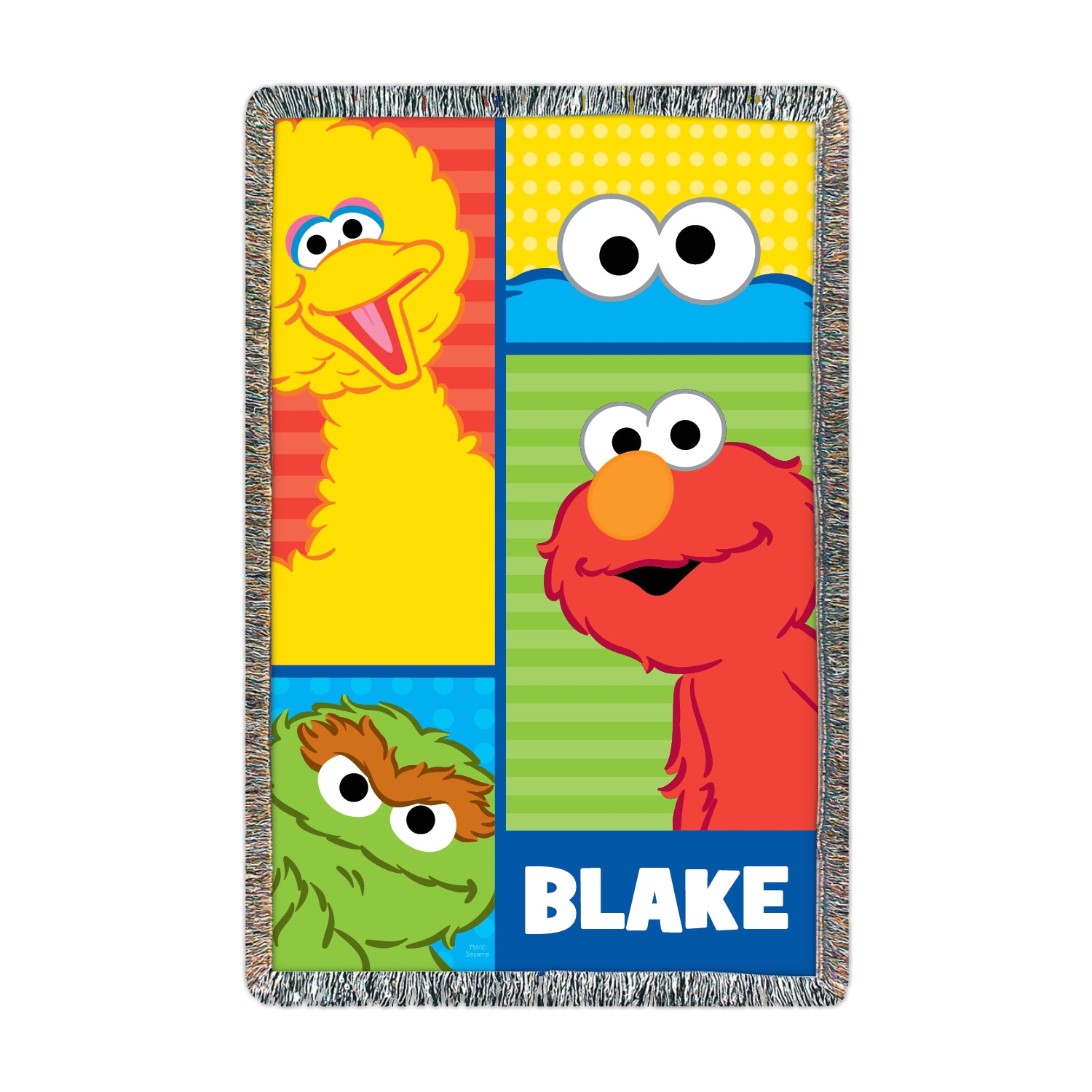 the official pbs kids shop sesame street elmo and friends throw