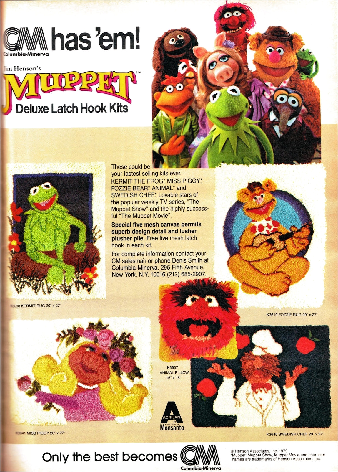 Sesame Street Latch Hook Rug Kits Muppet Latch Hook Kits Columbia Minerva Muppet Wiki Fandom