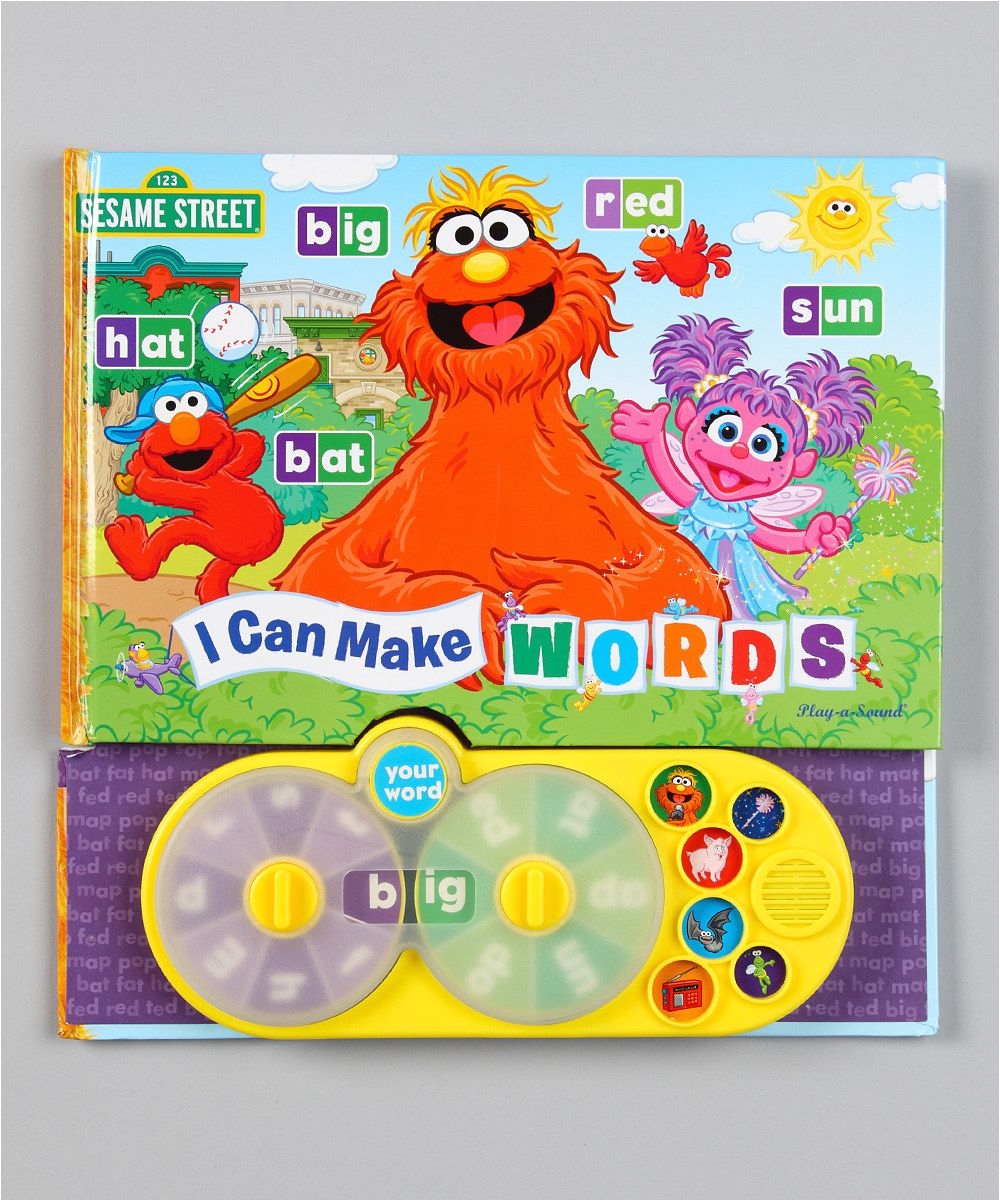 sesame street word builder board book