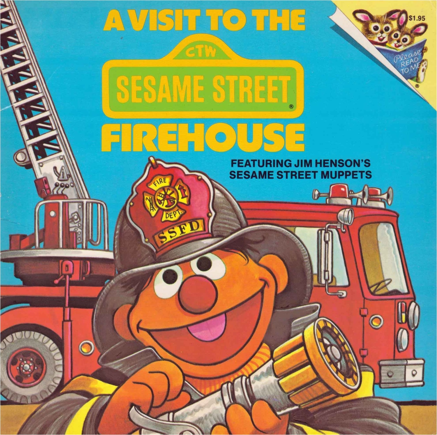 a visit to the sesame street firehouse