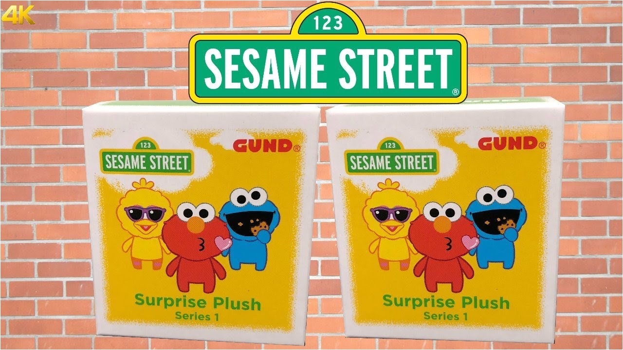 sesame street blind box plush series 1 review