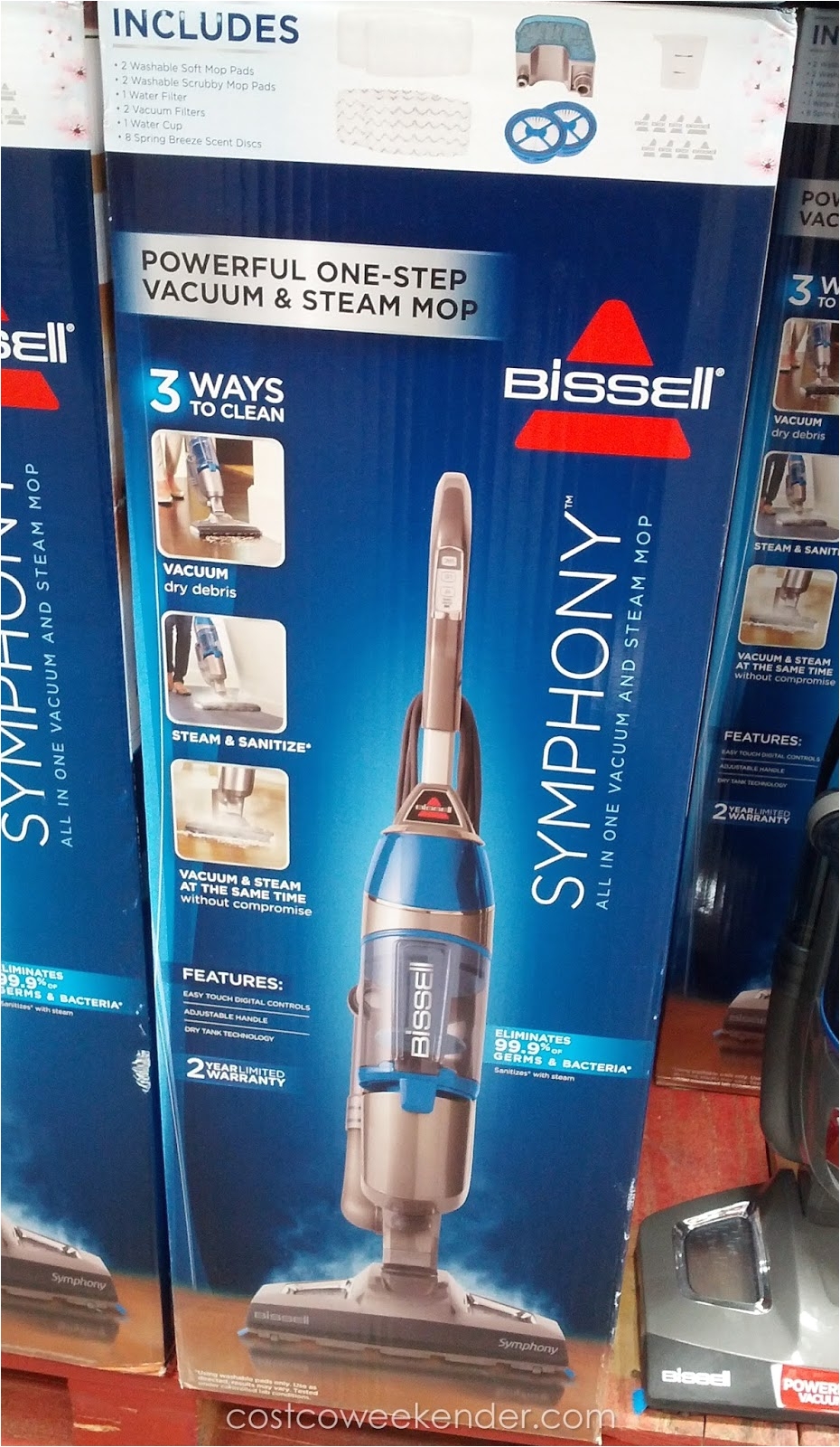 save time and keep your floors clean with the bissell symphony all in one