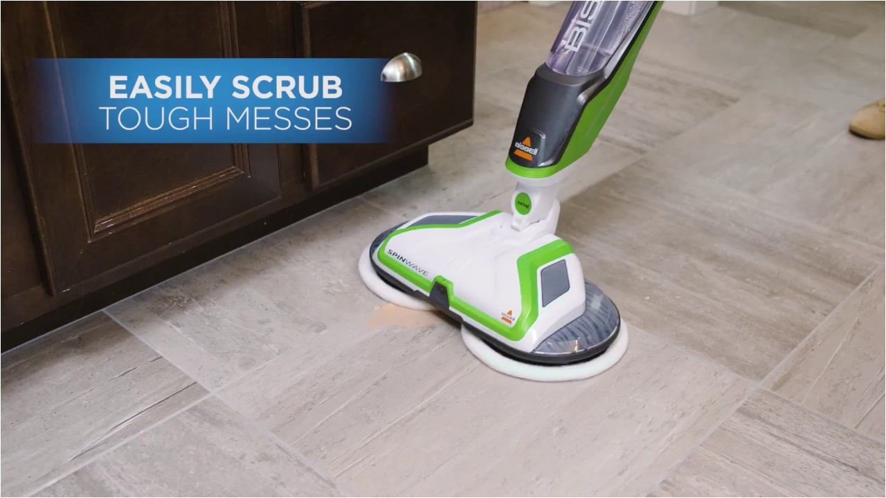 how to use the spinwavea hard floor cleaner version 2 bissell