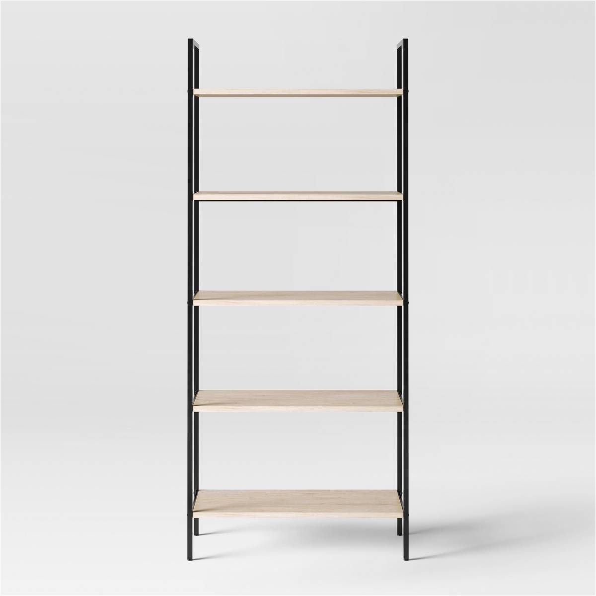 loring five shelf ladder bookcase from project 62