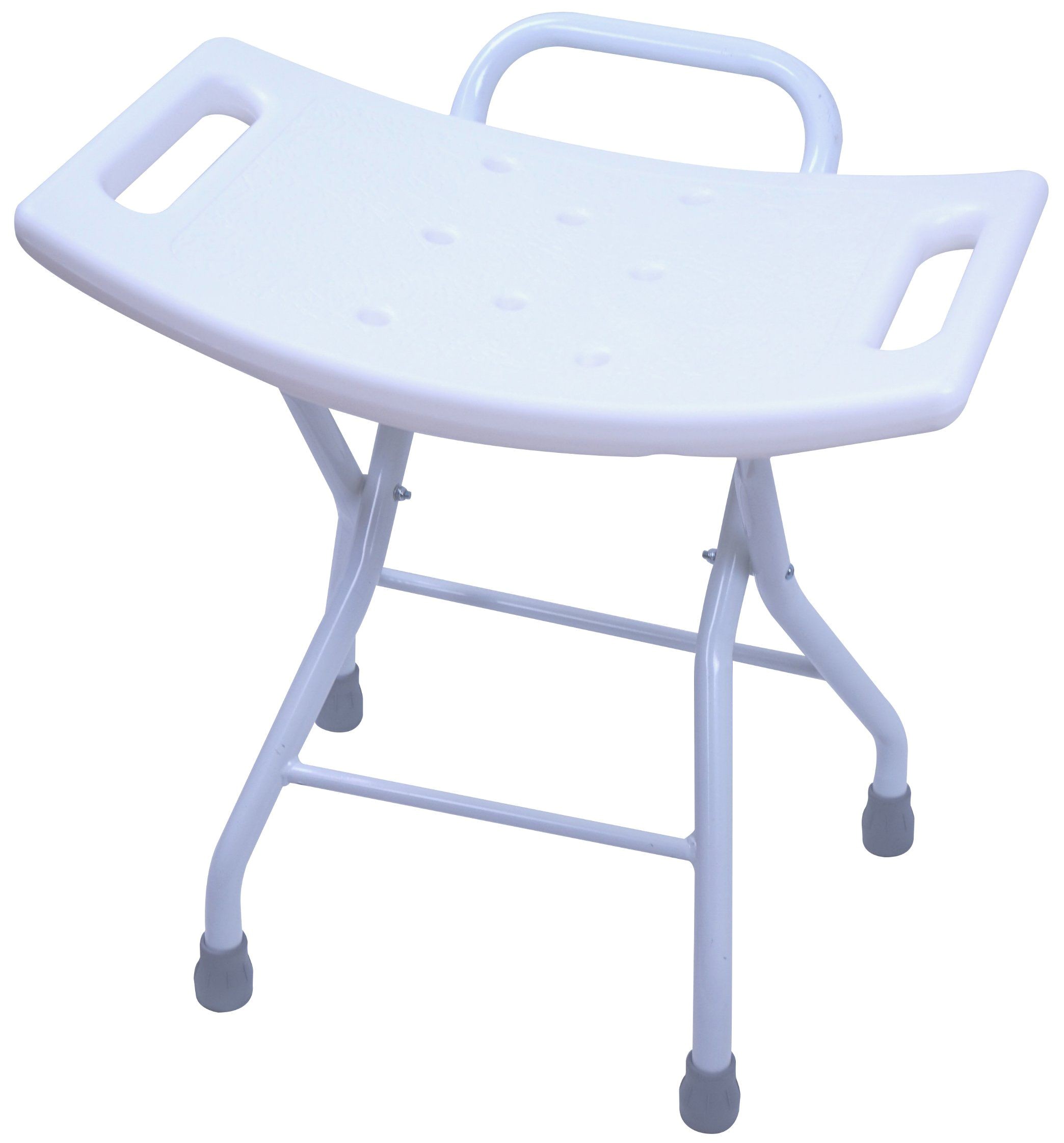 Shower Benches for Disabled Folding Shower Seat Stool Portable Bath Bench Chair with Hand Grab