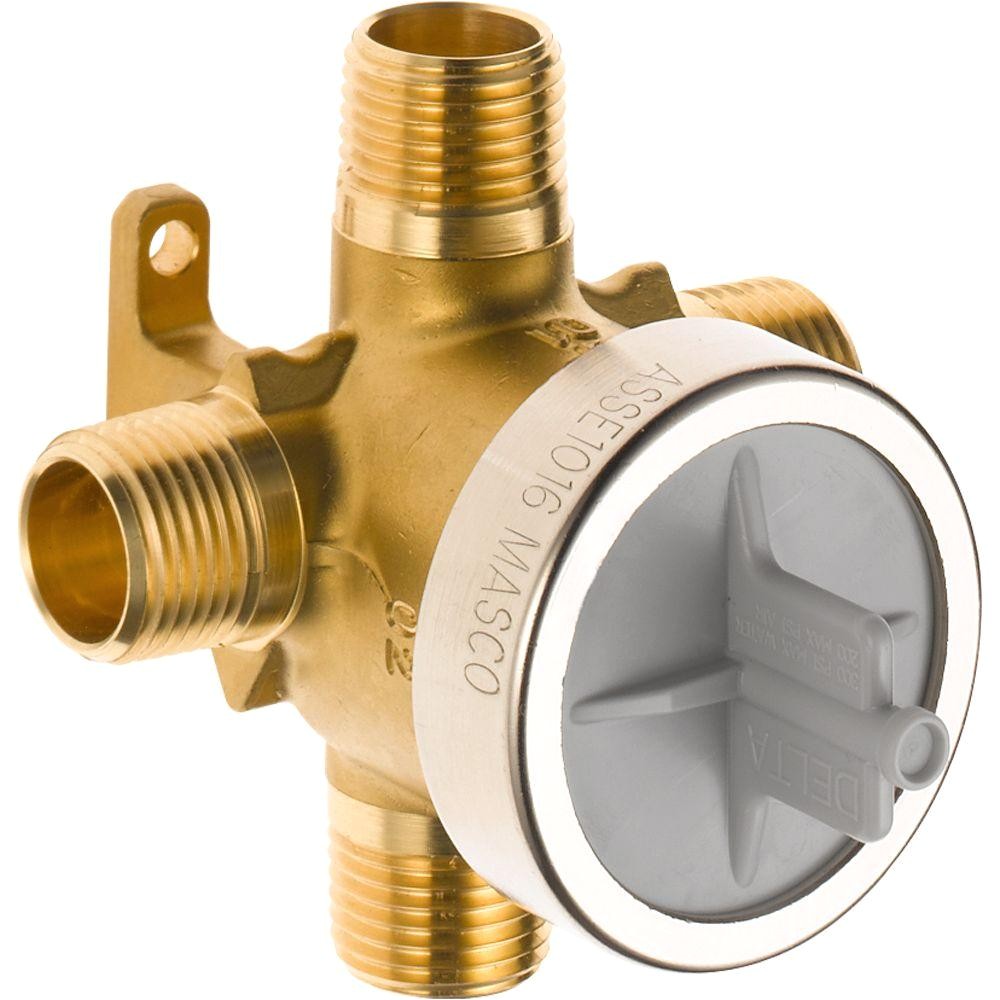 delta tub shower diverter rough in kit