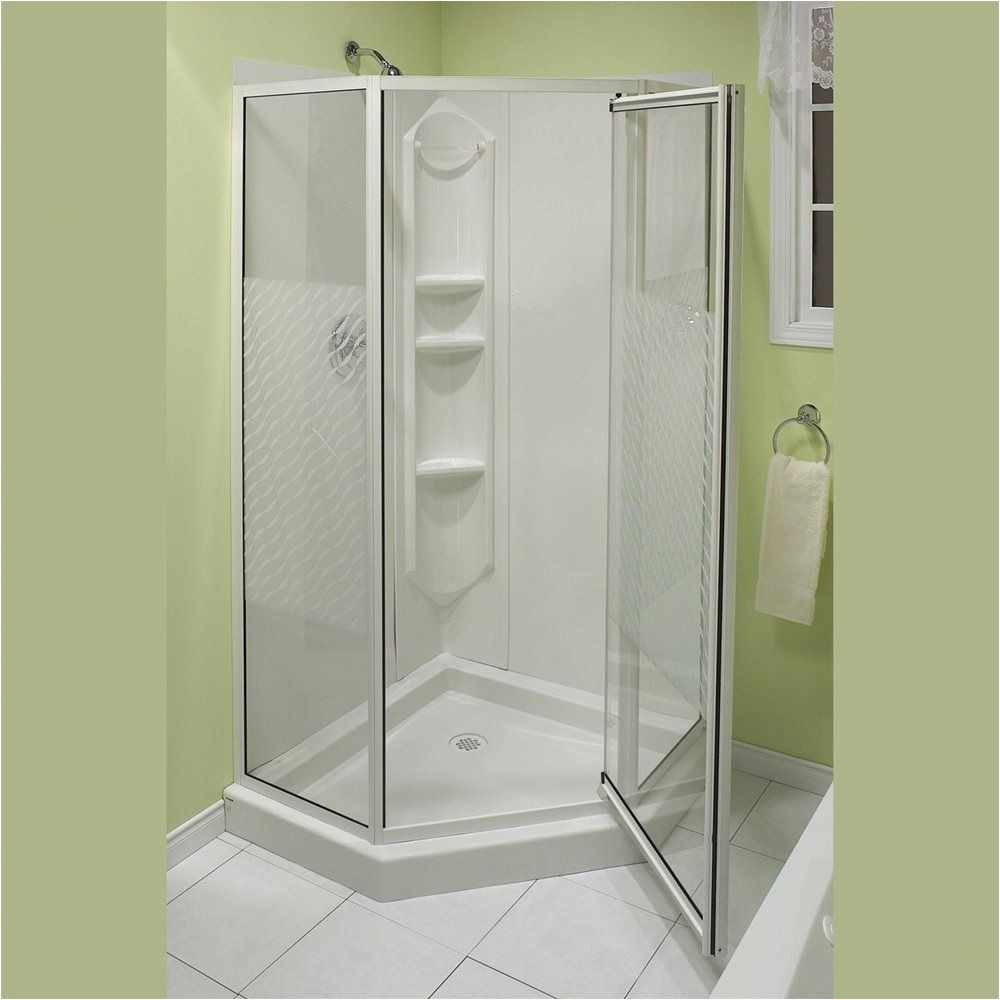 amazing corner shower stalls