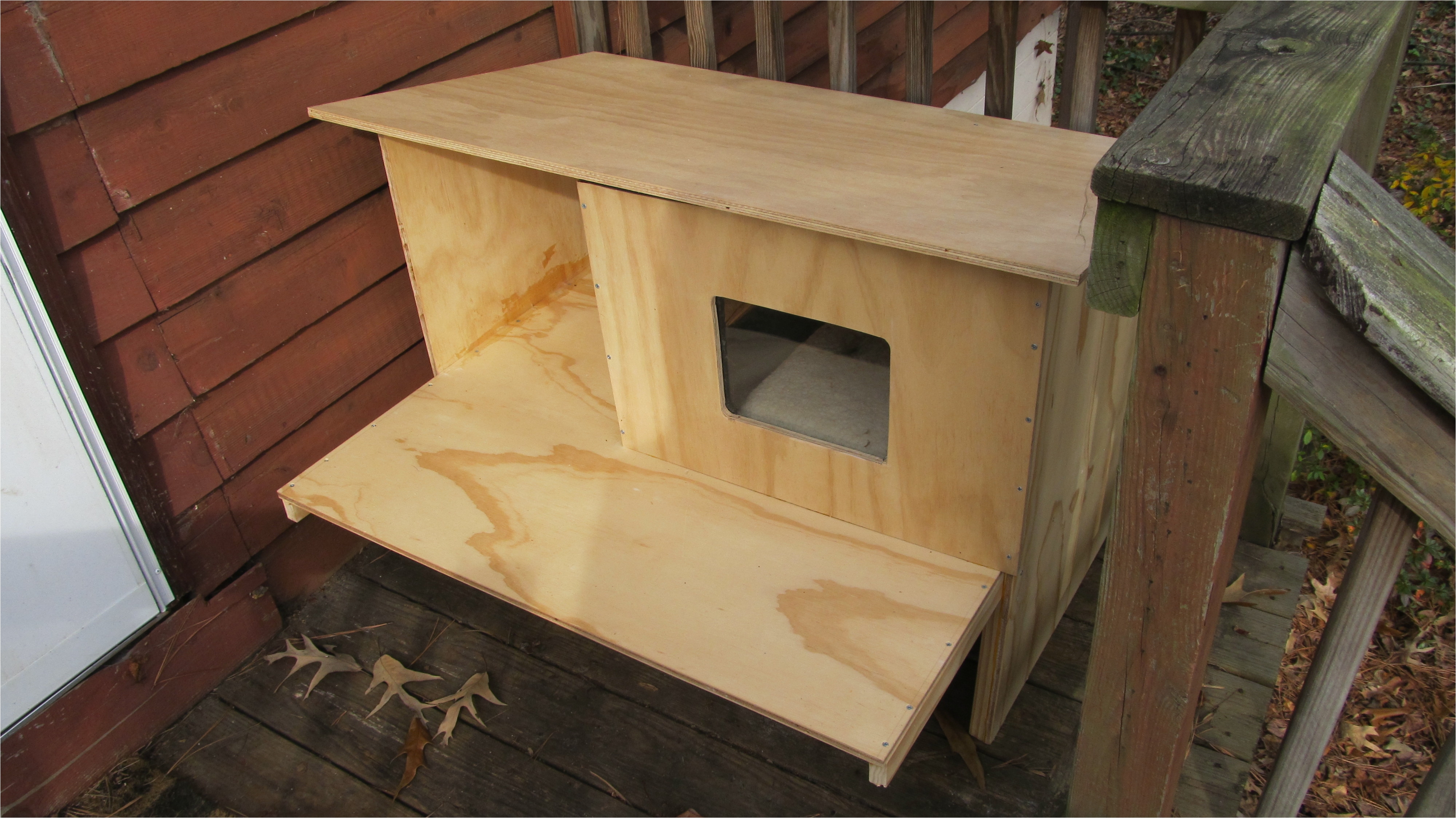 outdoor cat shelter building plans designs