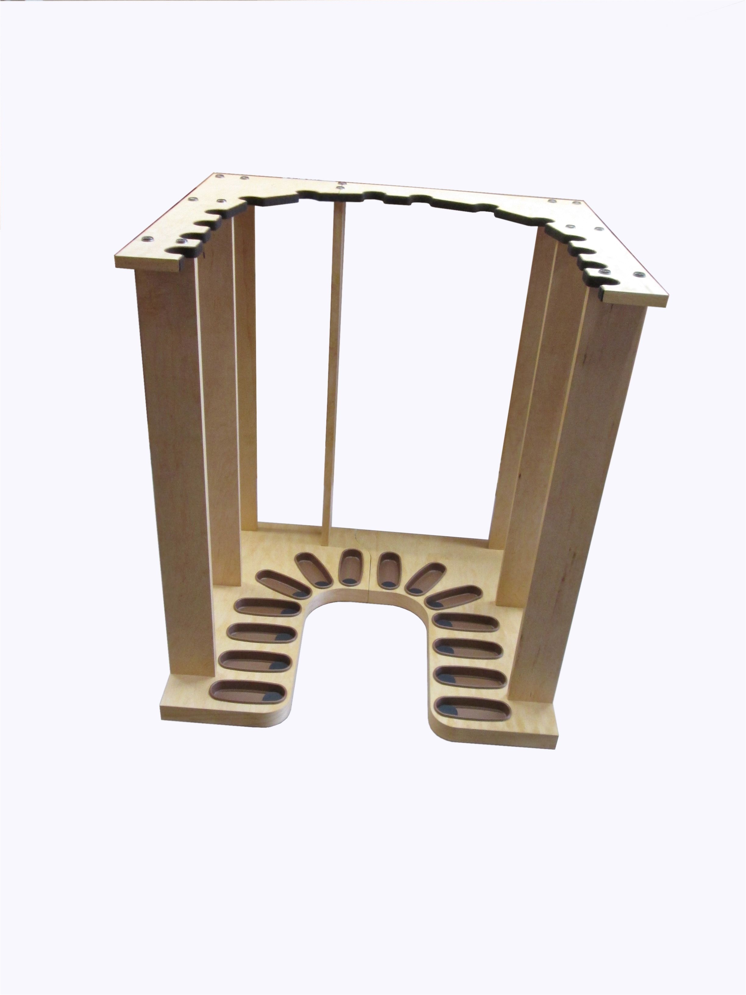 u shaped vertical gun rack for a safe or closet www gun racks