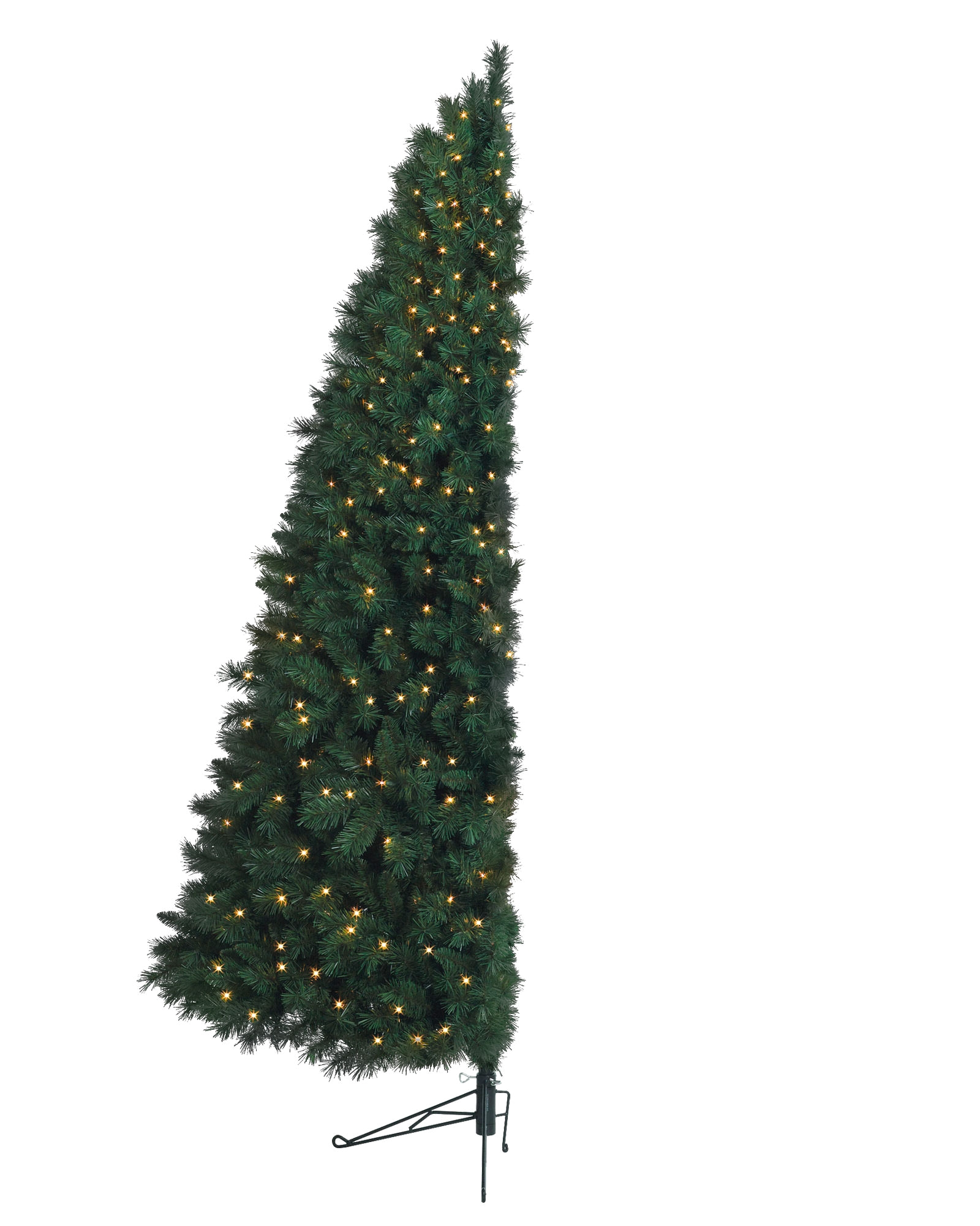 Skinny Decorative Pine Trees Artificial Corner Christmas Tree Treetopia