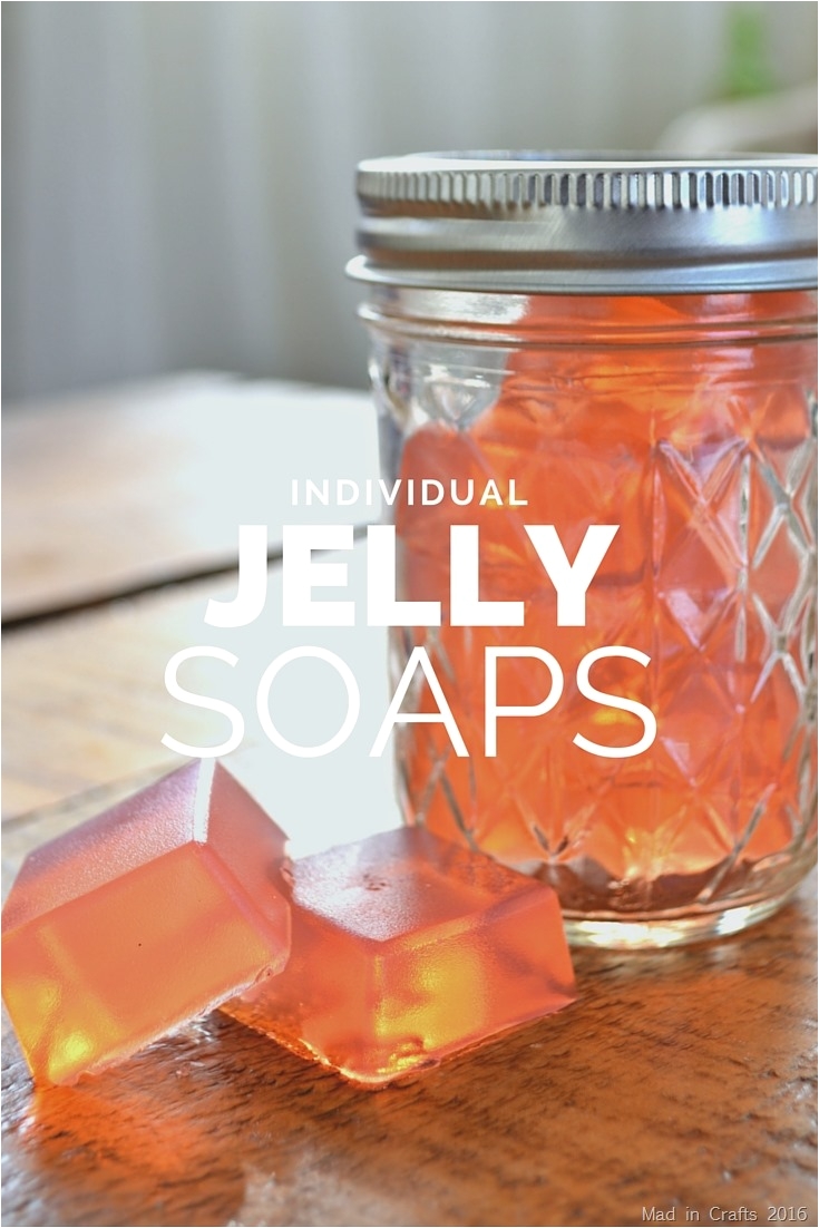 homemade jelly soaps tutorial