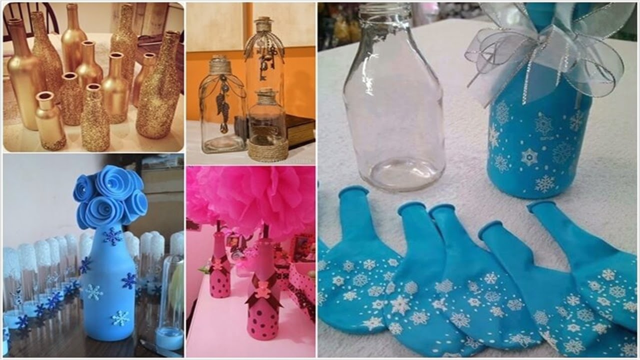 Small Glass Bottle Decoration Ideas 12 Things You Can Make From Glass Bottles A A A A A A A Youtube