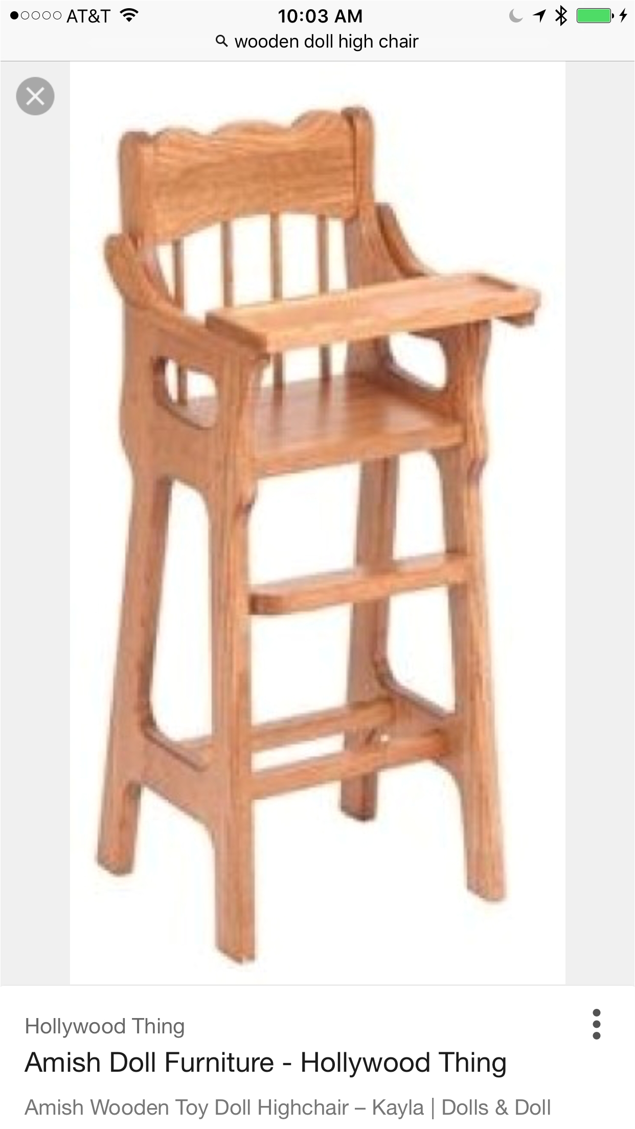 little girls will love setting their dolly up for a meal in the wooden doll high chair 18 doll furniture from dutchcrafters