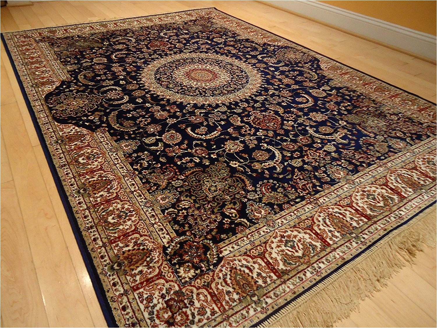 rugs round gallery luxury large silk traditional area navy circle persian rug living room shape low