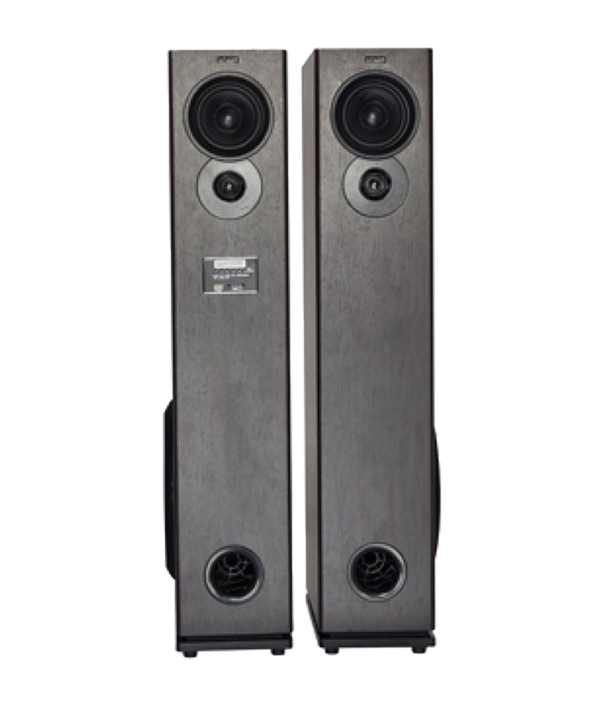 mitashi twr 90fur floorstanding speakers black