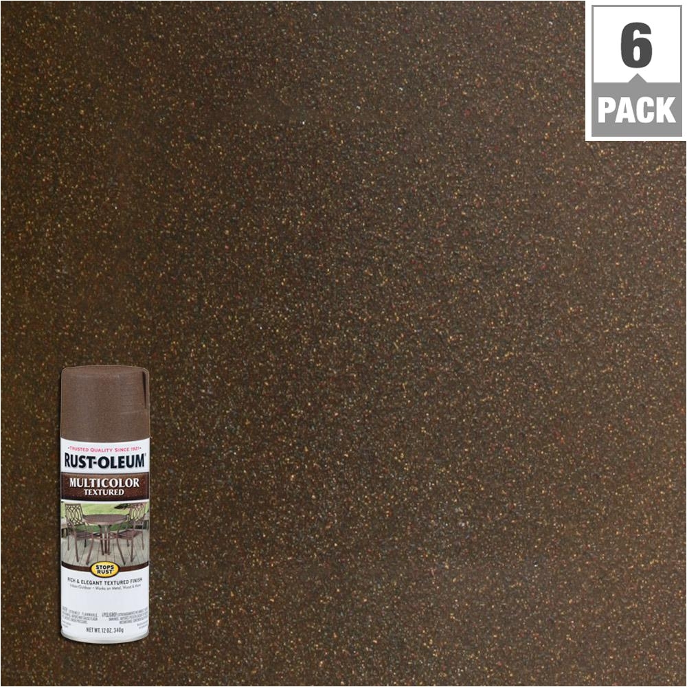 protective enamel multi colored textured autumn brown spray paint 6