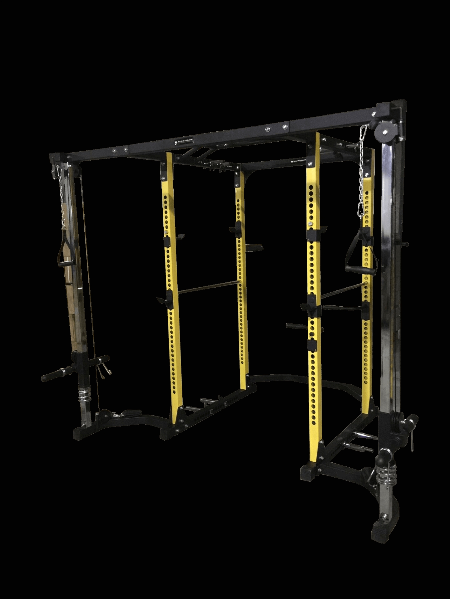 cable crossover light commercial power rack