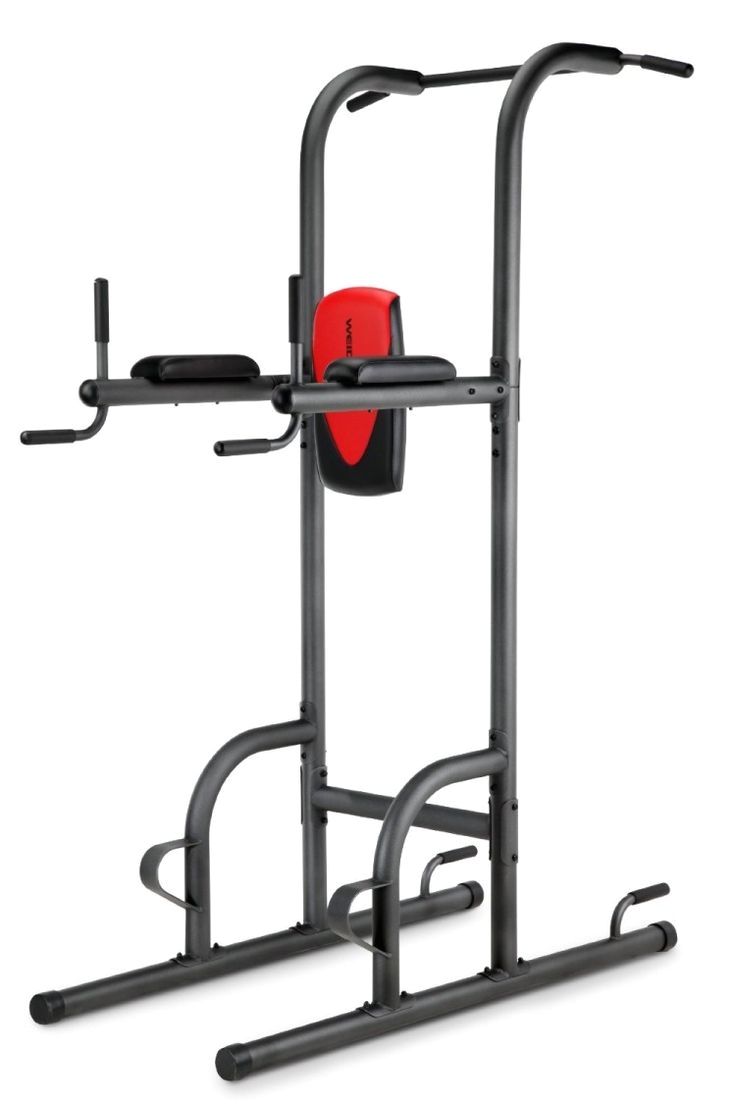 tower power up pull station gym dip bar exercise workout home push chin fitness stand knee raise get a full body workout at home with this power tower