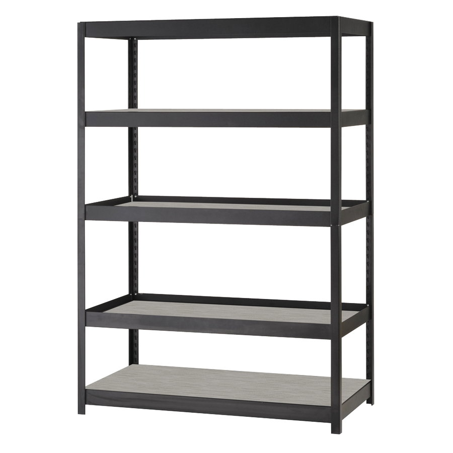 Stackable Shoe Rack Lowes Shop Edsal Muscle Rack 72 In H X 48 In W X 24 In D 5 Shelf Steel