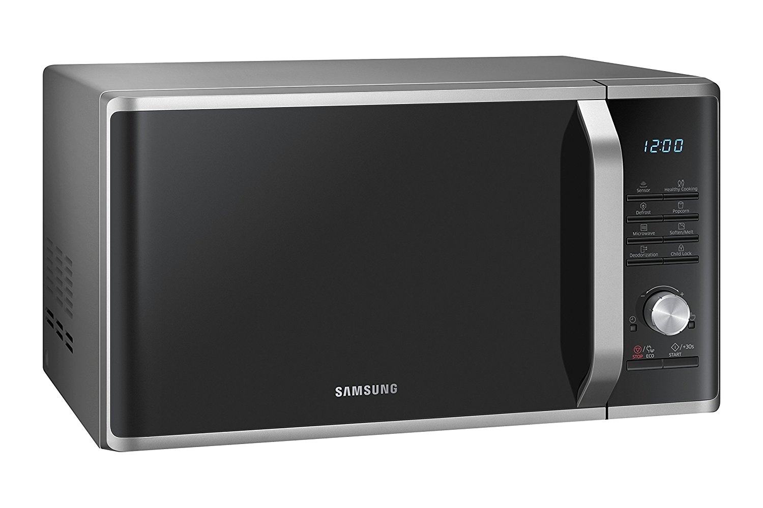 Stainless Steel Interior Microwave Ovens Amazon Com Samsung Ms11k3000as 1 1 Cu Ft Countertop Microwave