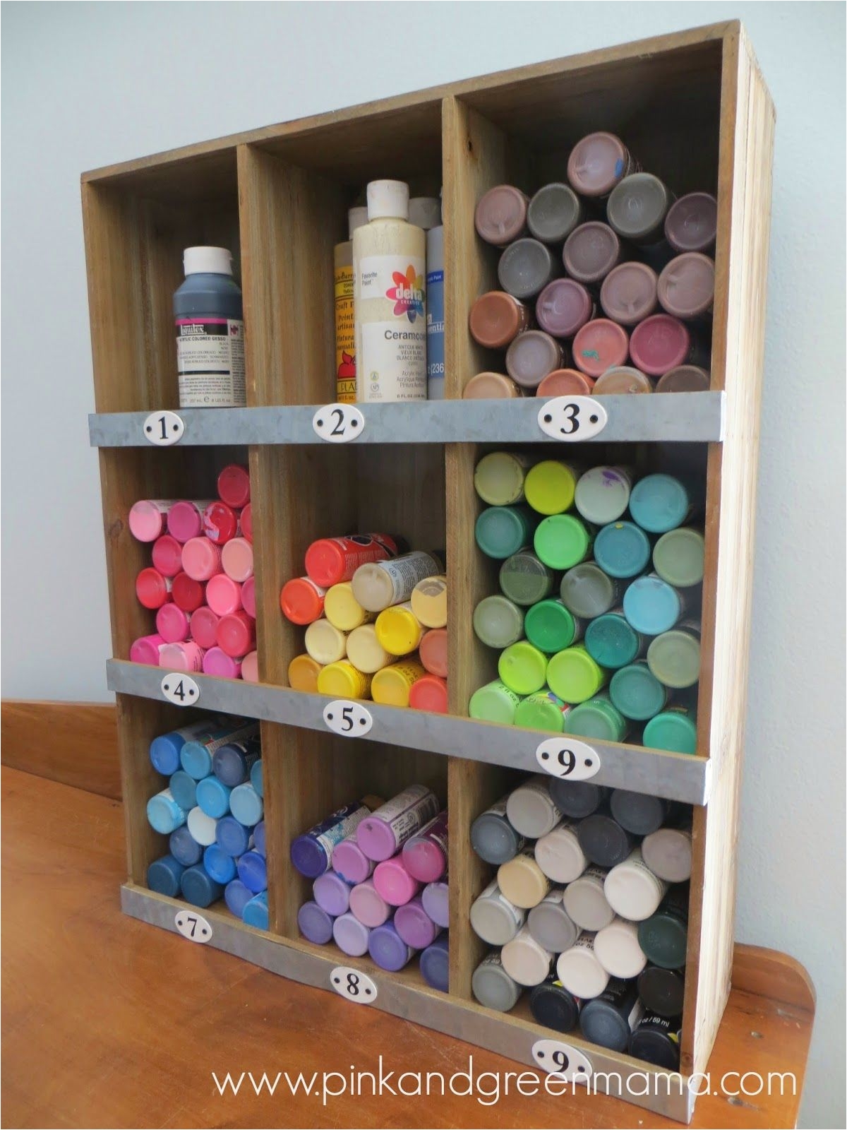 target cabinet to hold acrylic craft paint new art studio tour