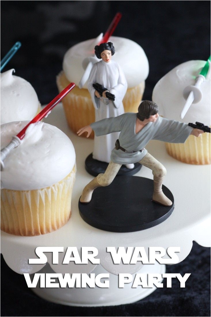 dress up the party spread for your star wars digital movie collection viewing party by incorporating