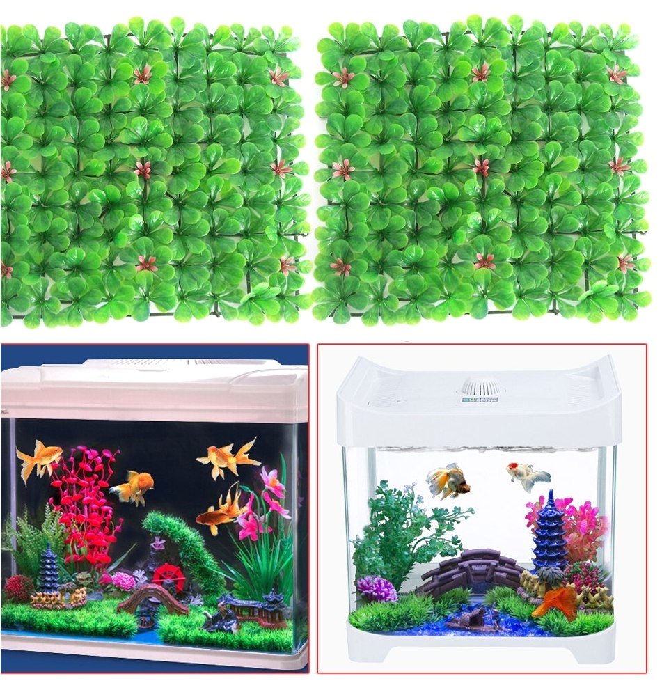 Star Wars Fish Tank Decorations for Sale A 2pcs Aquarium Decorations Artificial Green Grass Plant Lawn