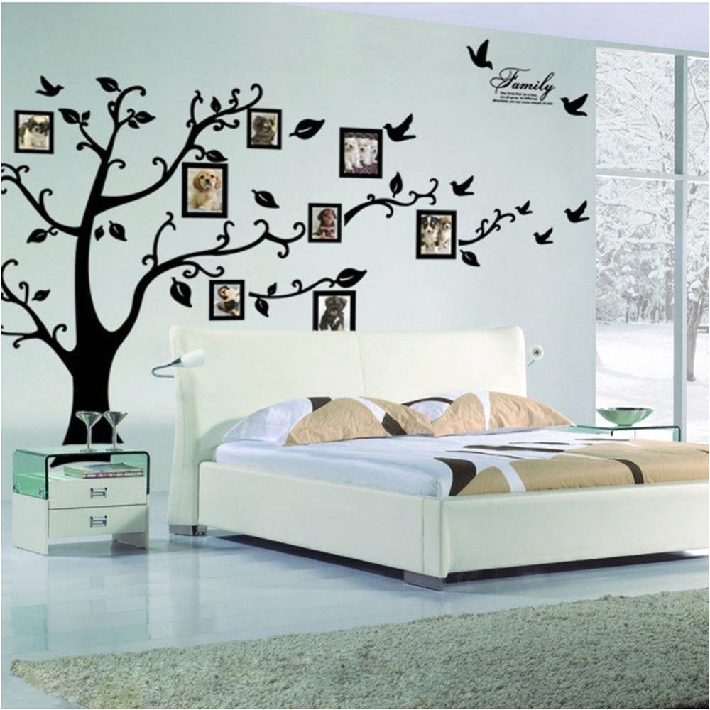 tree wall sticker frame family diy vinyl 3d wall