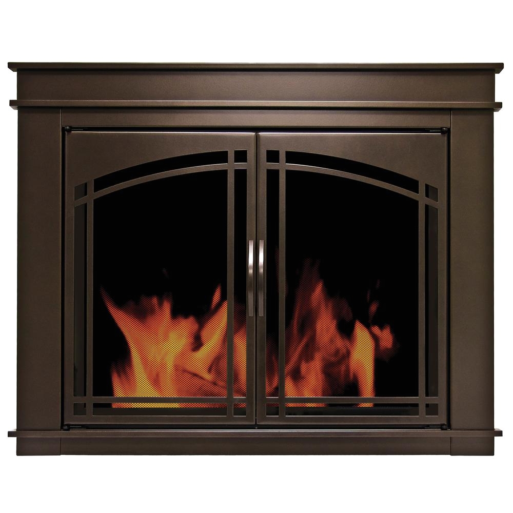 Stoll Fireplace Doors Online Pleasant Hearth Grandior Bay Large Glass Fireplace Doors Gr 7202