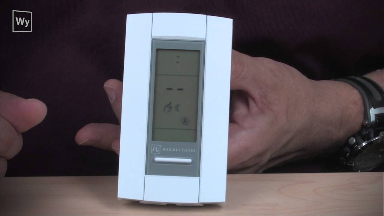floor heating thermostat overview and troubleshoot