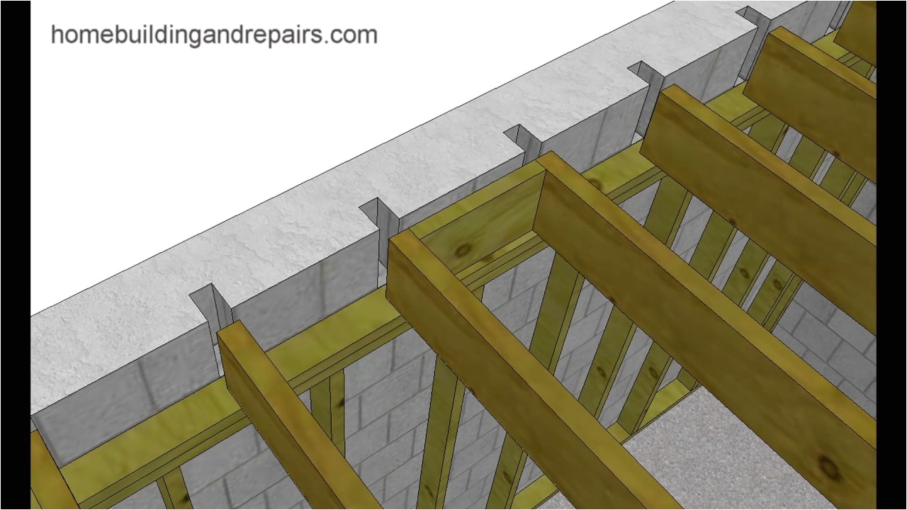 problems replacing wood joists embedded in block walls building repair tips